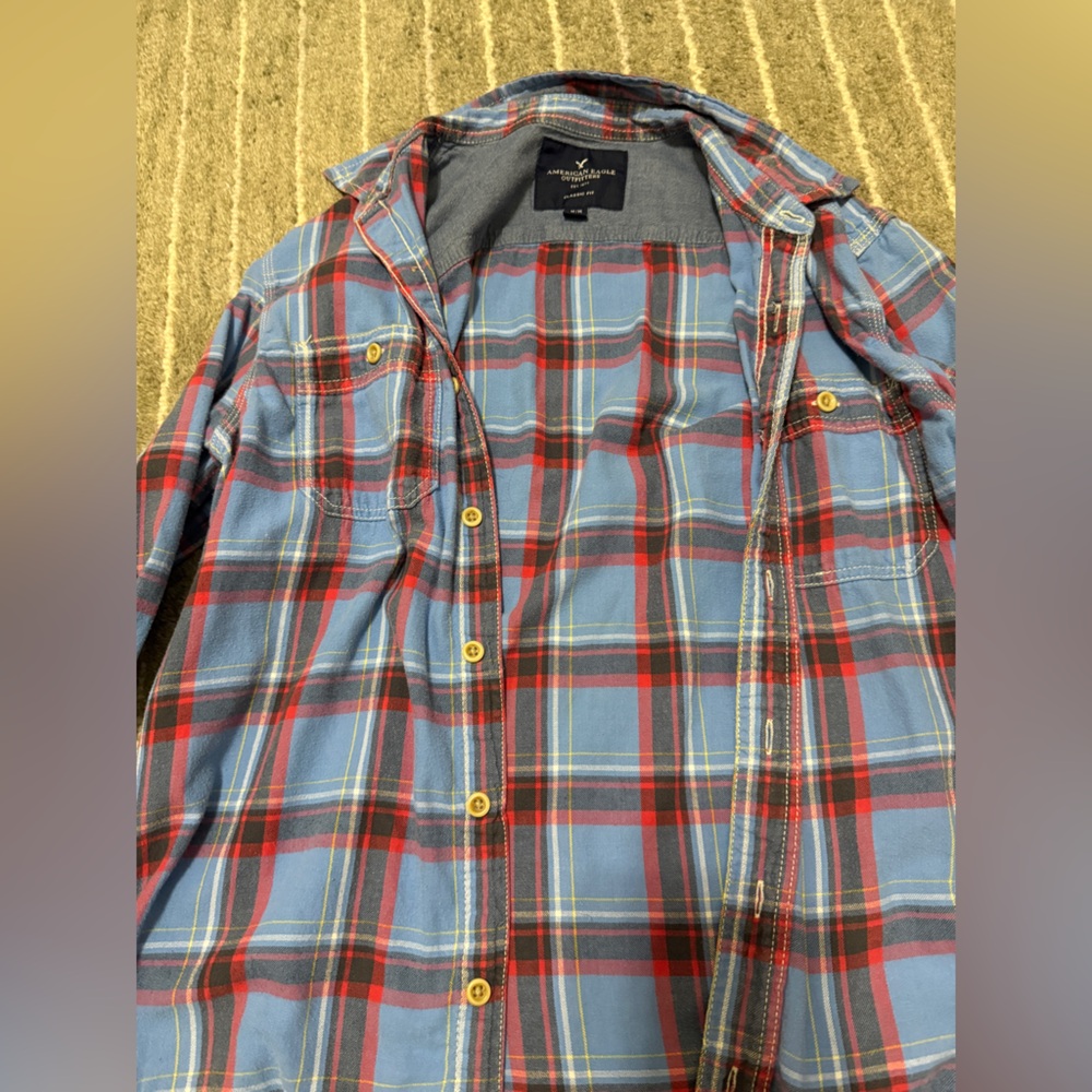 American eagle flannel shirt